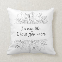 Cojín Decorativo En mi vida te amo más