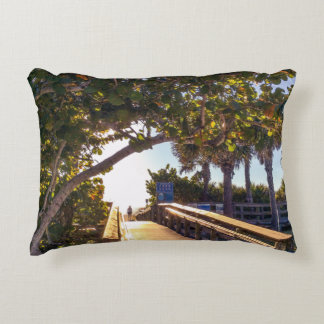 Cojín Decorativo Encabezado para el pilar de acento de la playa