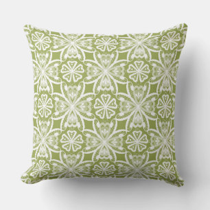 Cojín Decorativo Encaje blanco oliva encaje retro