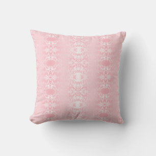 Cojín Decorativo Encaje Rosado