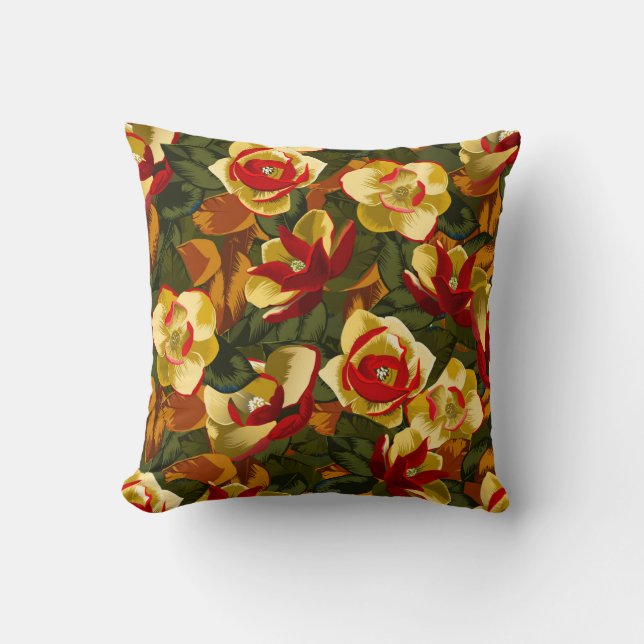 Cojín Decorativo Encantador Pillow de Magnolia Meridional (Anverso)