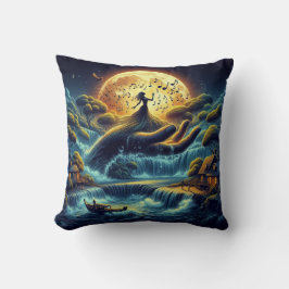 Cojín Decorativo Encantadora Serenade de la Luna
