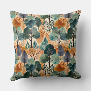 Cojín Decorativo Encantadores árboles otoñales