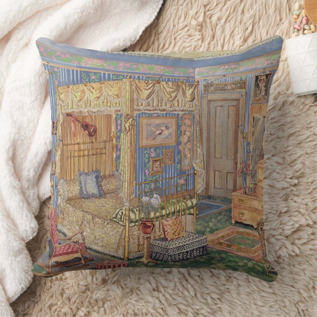 Cojín Decorativo Encanto anticuado de moda (Manta)