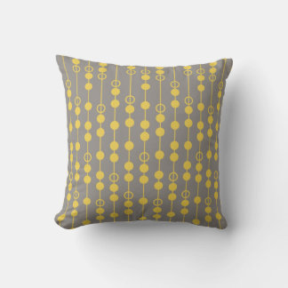 Cojín Decorativo Encanto gris y amarillo MOJO Pillow americano