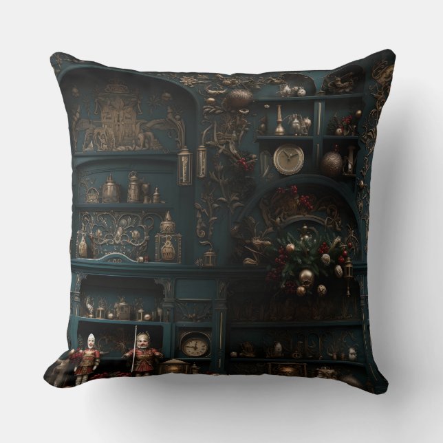 Cojín Decorativo Encanto navideño de luz (Anverso)