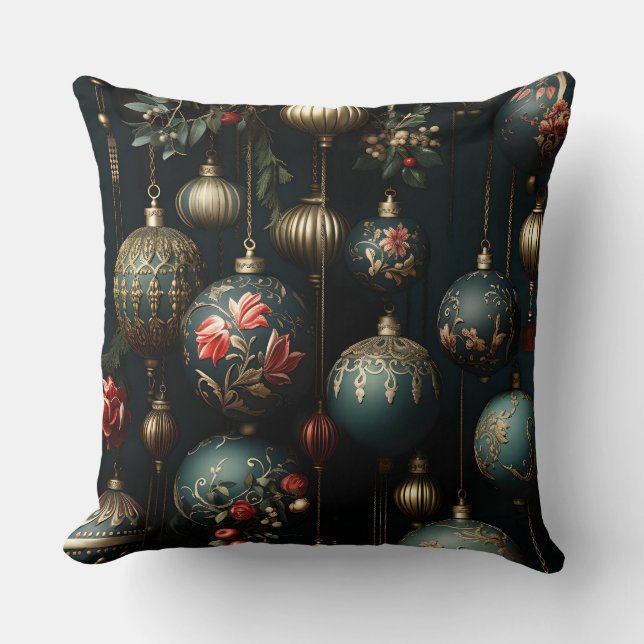 Cojín Decorativo Encanto navideño de luz (Anverso)