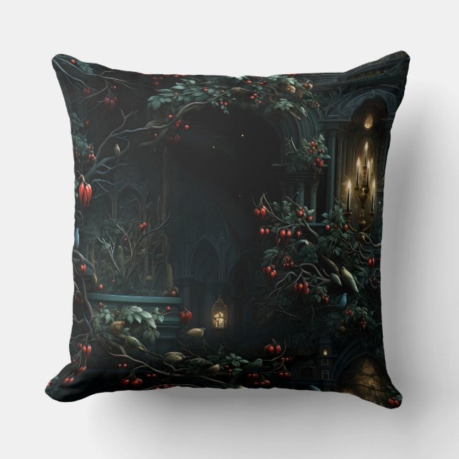 Cojín Decorativo Encanto navideño de luz (Anverso)