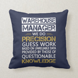 COJÍN DECORATIVO ENCARGADO DE WAREHOUSE