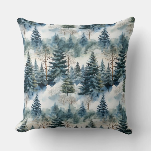 Cojín Decorativo Enchanted Forest Dream Throw Pillow (Anverso)