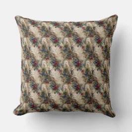 Cojín Decorativo Enchanting Floral Owl