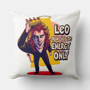 Cojín Decorativo Energía de Personaje Principal Leo Solo Funny Spot