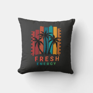 Cojín Decorativo Energía Fresca – Motivación Moderna