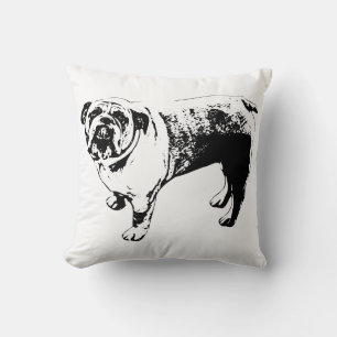 Cojín Decorativo Énfasis en sofás de bulldog