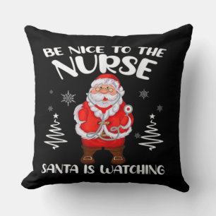 Cojín Decorativo Enfermera de Santa Claus