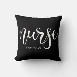Cojín Decorativo Enfermera del año Personalizado Est Enfermera estu