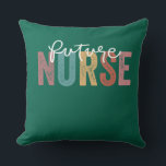 Cojín Decorativo Enfermera En Curso Enfermería Estudiante Futuro Nu<br><div class="desc">Enfermera en curso Enfermería Escuela Estudiantil Enfermería futura</div>