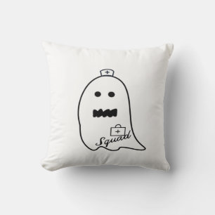 Cojín Decorativo Enfermera Fantasma Bonita Camiseta Extragrande de