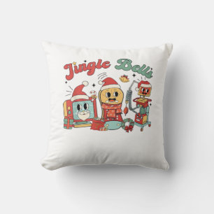 Cojín Decorativo Enfermera Jingle Bells, Enfermera de Navidad, Cami