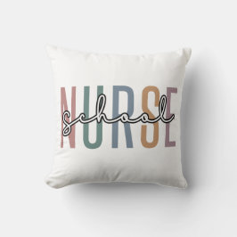 Cojín Decorativo Enfermero escolar | Enfermero escolar RN aprecio r