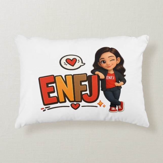 COJÍN DECORATIVO ENFJ (Anverso)