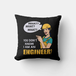 Cojín Decorativo Engineer I Am An Engineer
