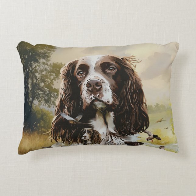 Cojín Decorativo English Springer Spaniel (Anverso)