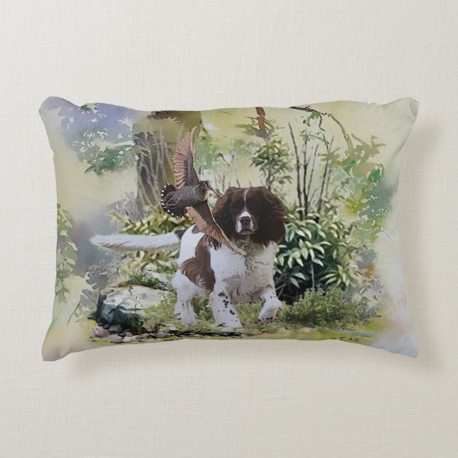 Cojín Decorativo English Springer Spaniel (Anverso)