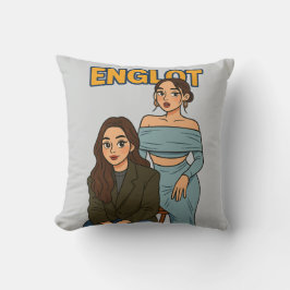 Cojín Decorativo Englot Thai GL Ship Pareja, Engfa y Charlotte