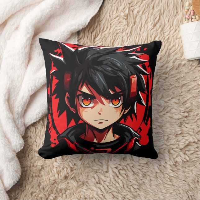 Cojín Decorativo Engranaje sobrenatural: Anime Boy (Manta)