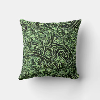 Cojín decorativo Enigma Verde