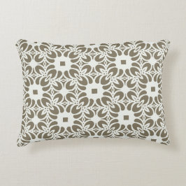 Cojín Decorativo Enrejado de lino