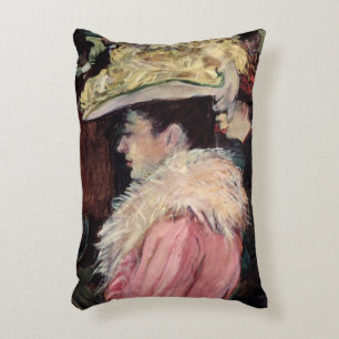 Cojín Decorativo Enrique de Toulouse-Lautrec el la danza del