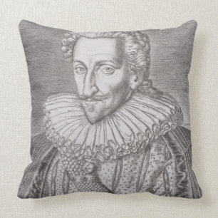 Cojín Decorativo Enrique IV (1553-1610) como rey de Navarra, 1589