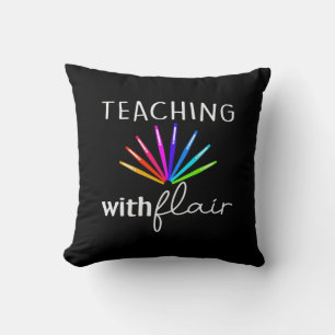 Cojín Decorativo Enseñanza de regalo para profesores con filair