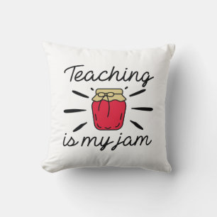 Cojín Decorativo Enseñar es mi trampa