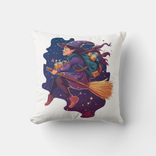Cojín Decorativo Entrega de Poción de Bruja