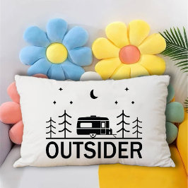 Cojín Decorativo Entusiasta al aire libre minimalista al aire libre