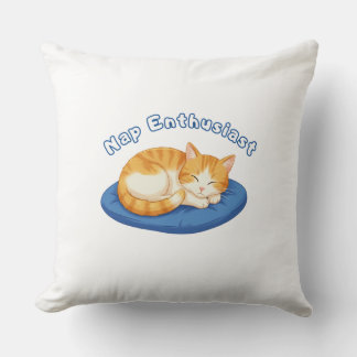 Cojín Decorativo Entusiastas de las siestas
