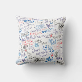 Cojín Decorativo Epic School Day Doodle Time Fun Art