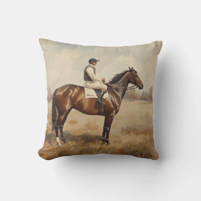 Cojín Decorativo Equestrian Pillow (Anverso)