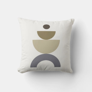 Cojín Decorativo Equilibrio - formas geométricas coloridas de media