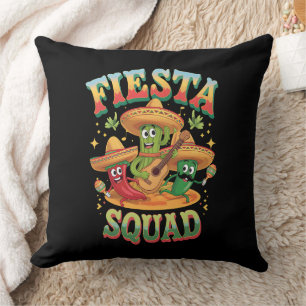 Cojín Decorativo Equipo de Fiesta Divertido Cinco De Mayo Fiesta Me