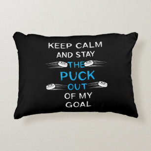 Cojín Decorativo Equipo deportivo de hockey sobre hielo Juega al eq