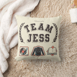 Cojín Decorativo Equipo Jess Gilmore Girls Diseño