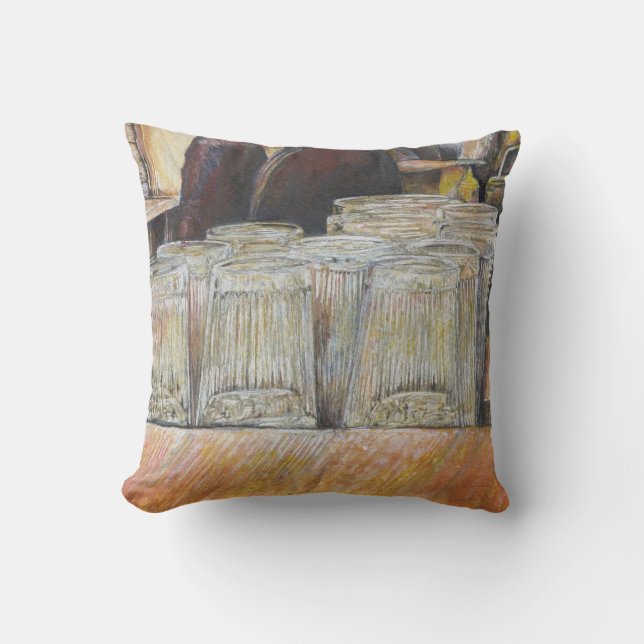 Cojín Decorativo Equivalente luminoso de emociones apasionadas (Anverso)