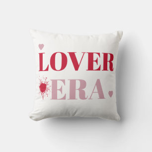 Cojín Decorativo Era de Amante Día de San Valentín   Corazones Rosa