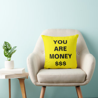 Cojín Decorativo Eres Dinero Inspirador