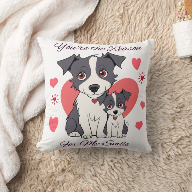 Cojín Decorativo Eres la razón de mi sonrisa (Manta)