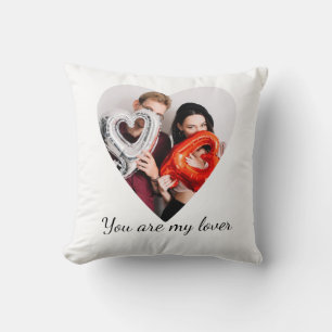 Cojín Decorativo Eres Mi Amante – Diseño de Corazón Romántico